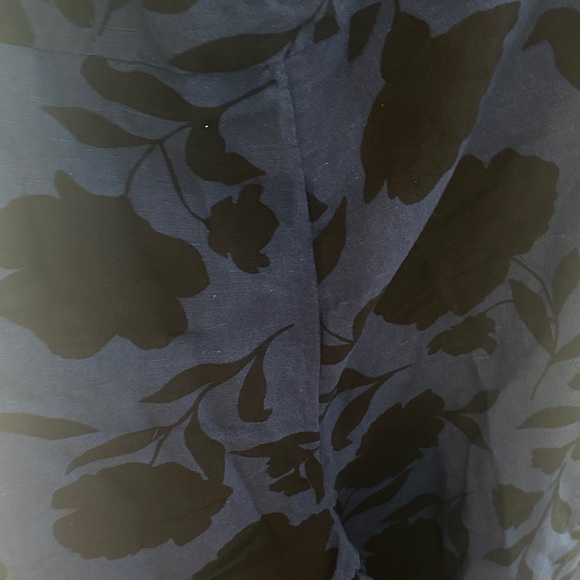 Kate Spade x Target Blue and Black Floral One-Shoulder Jumpsuit NWT - Picture 5 of 7